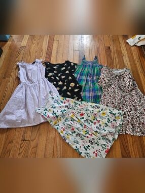 Lot Bundle Girls Size Small 6 Dresses Summer Sun